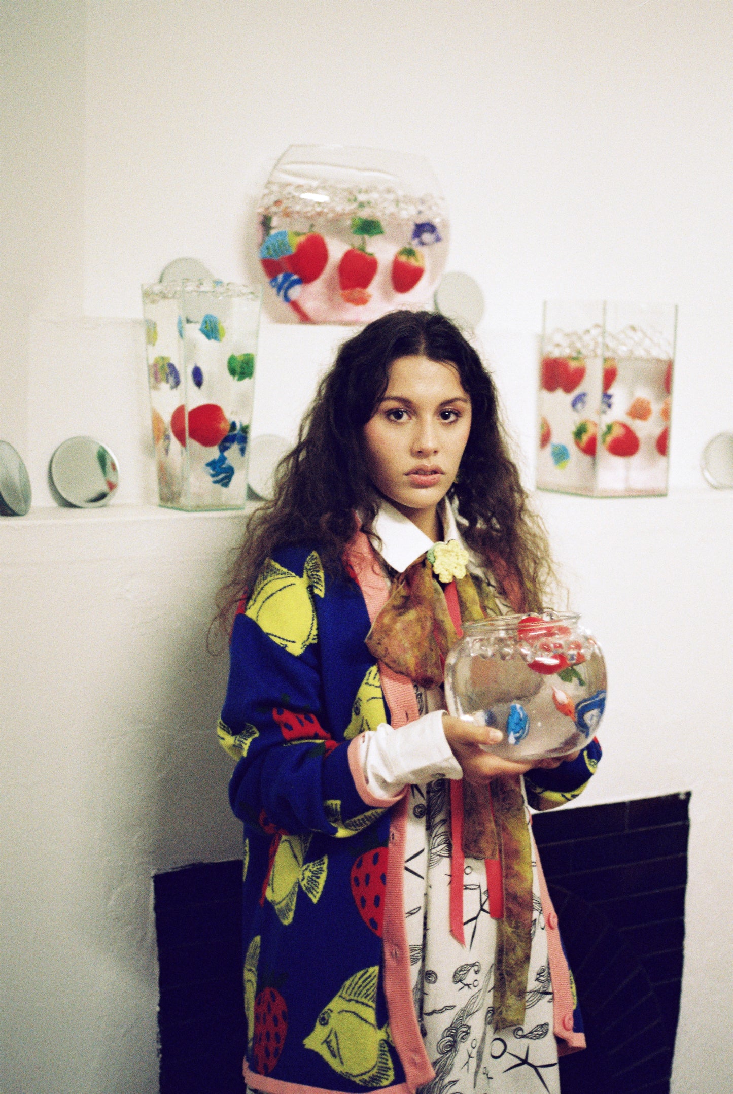 'Fish and Fruit' Cardigan