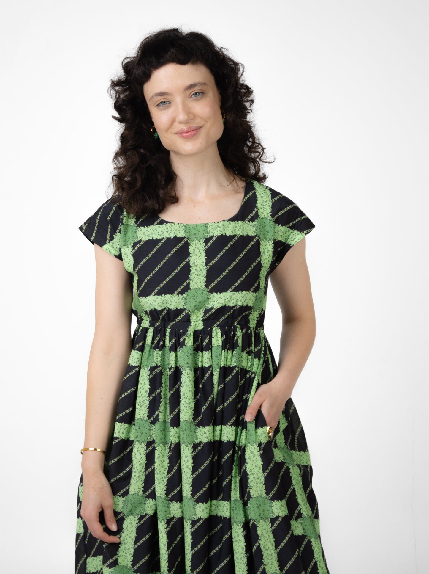 Topiary Tartan dress