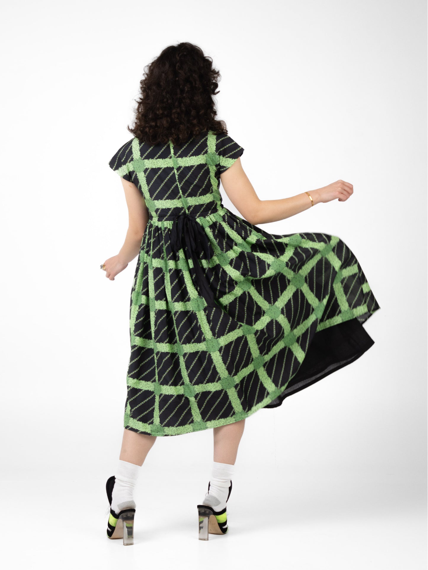 Topiary Tartan dress