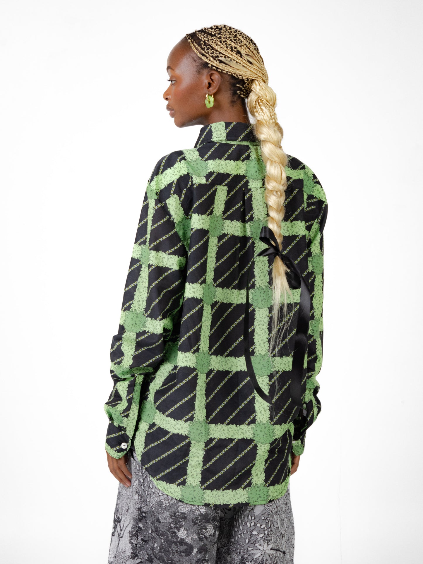 Topiary Tartan Collar Shirt