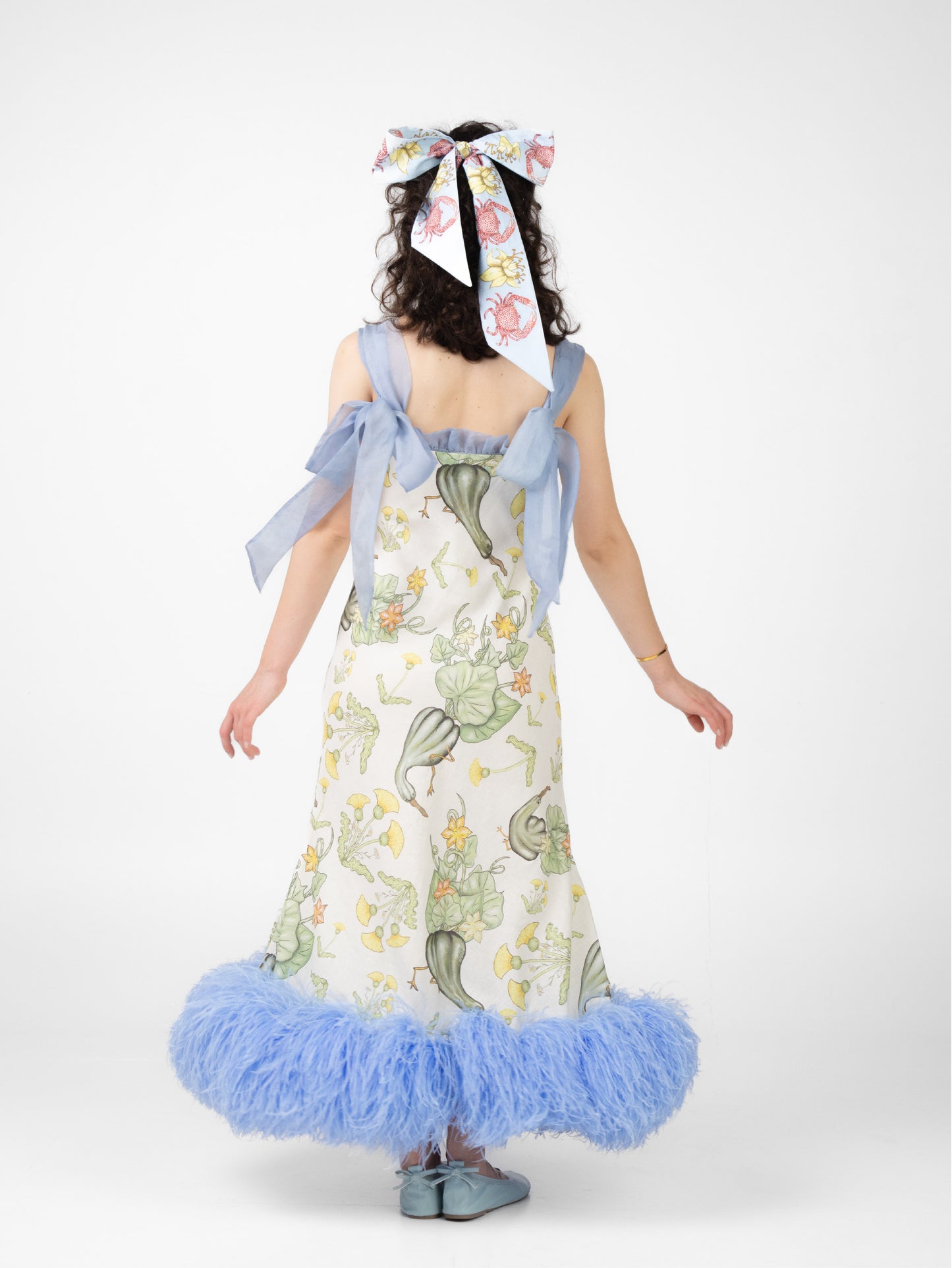 Pumpkin bird dress