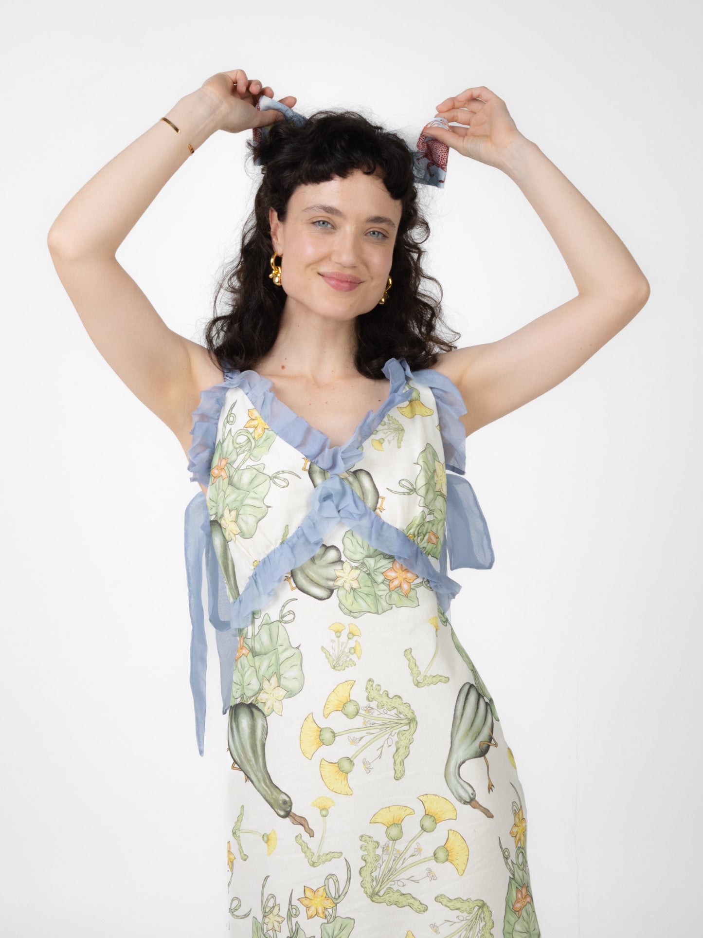 Pumpkin bird dress