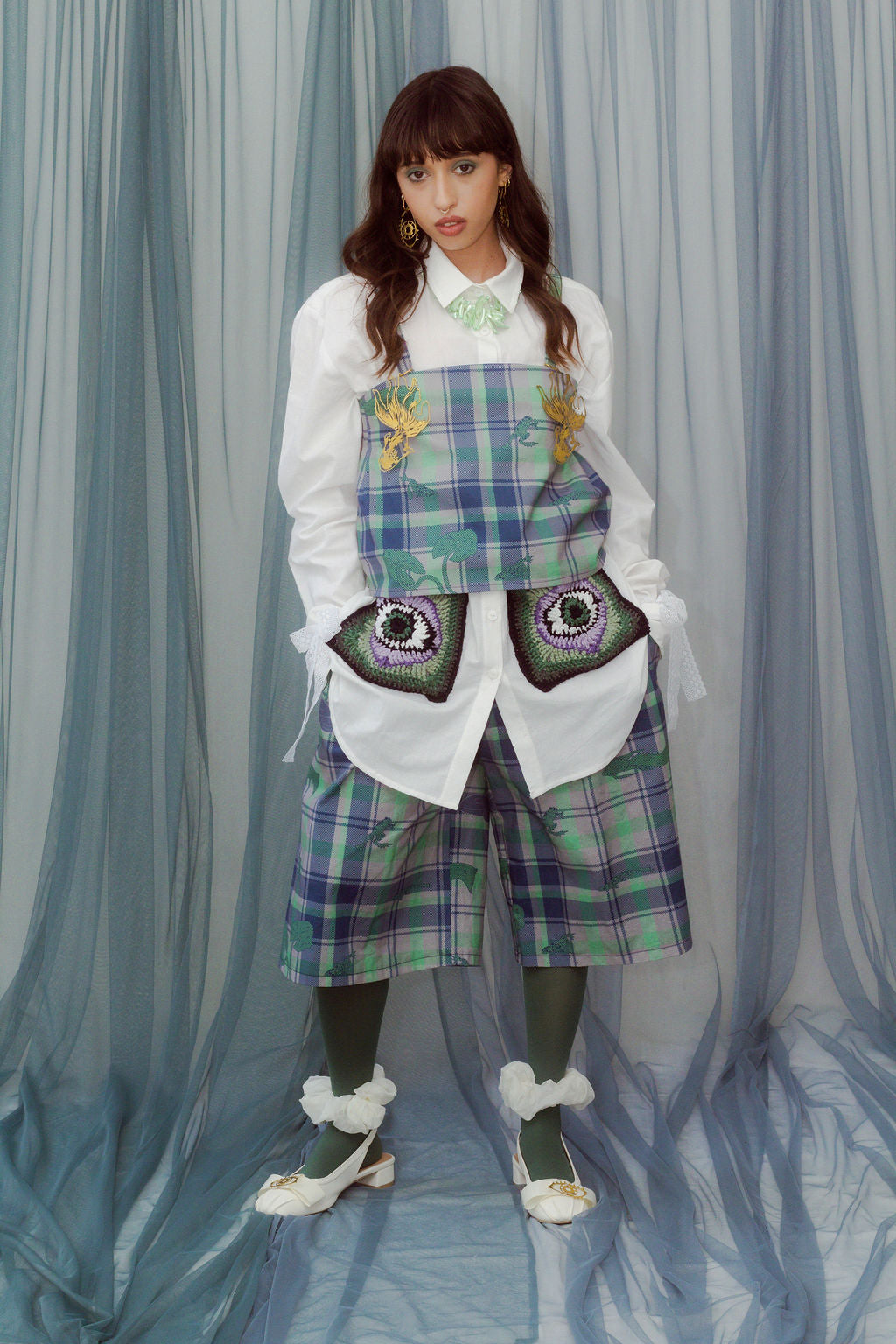 Pond tartan bell top