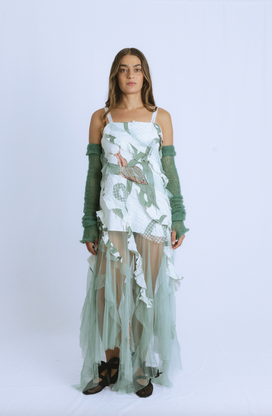 Semi-Sheer Snail Dress (Made to order)