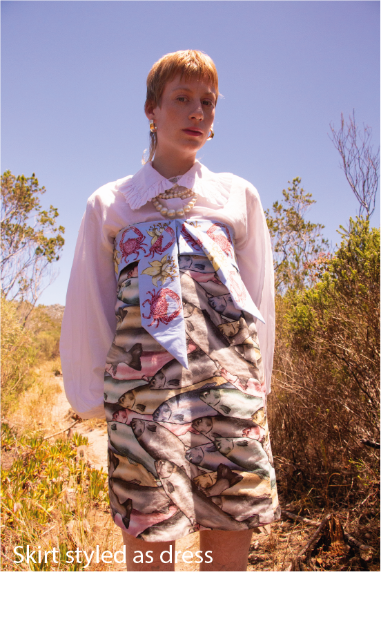 School of fish skirt