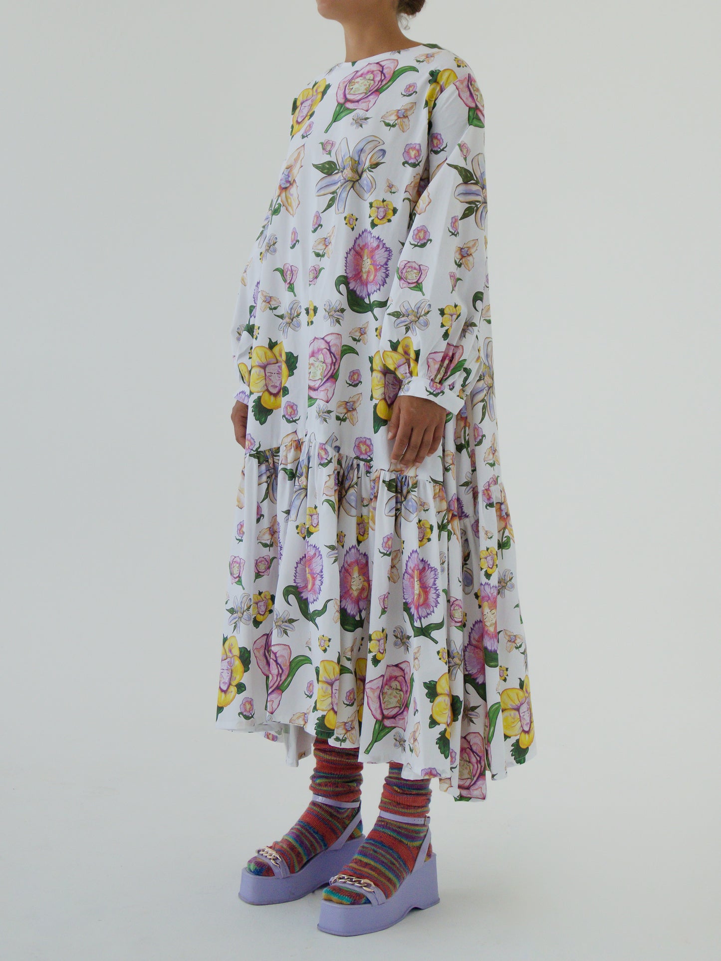 Tent Dress - Garden of Faces