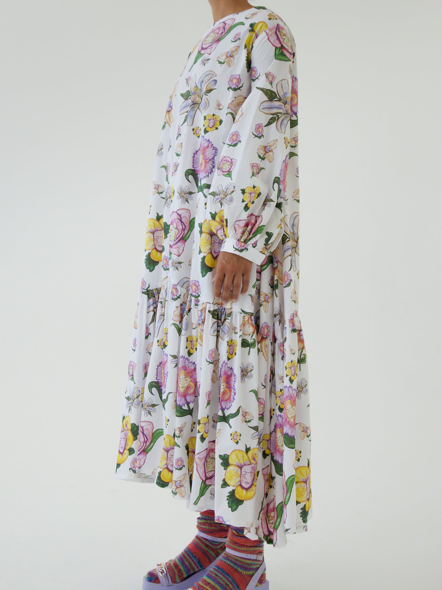 Tent Dress - Garden of Faces