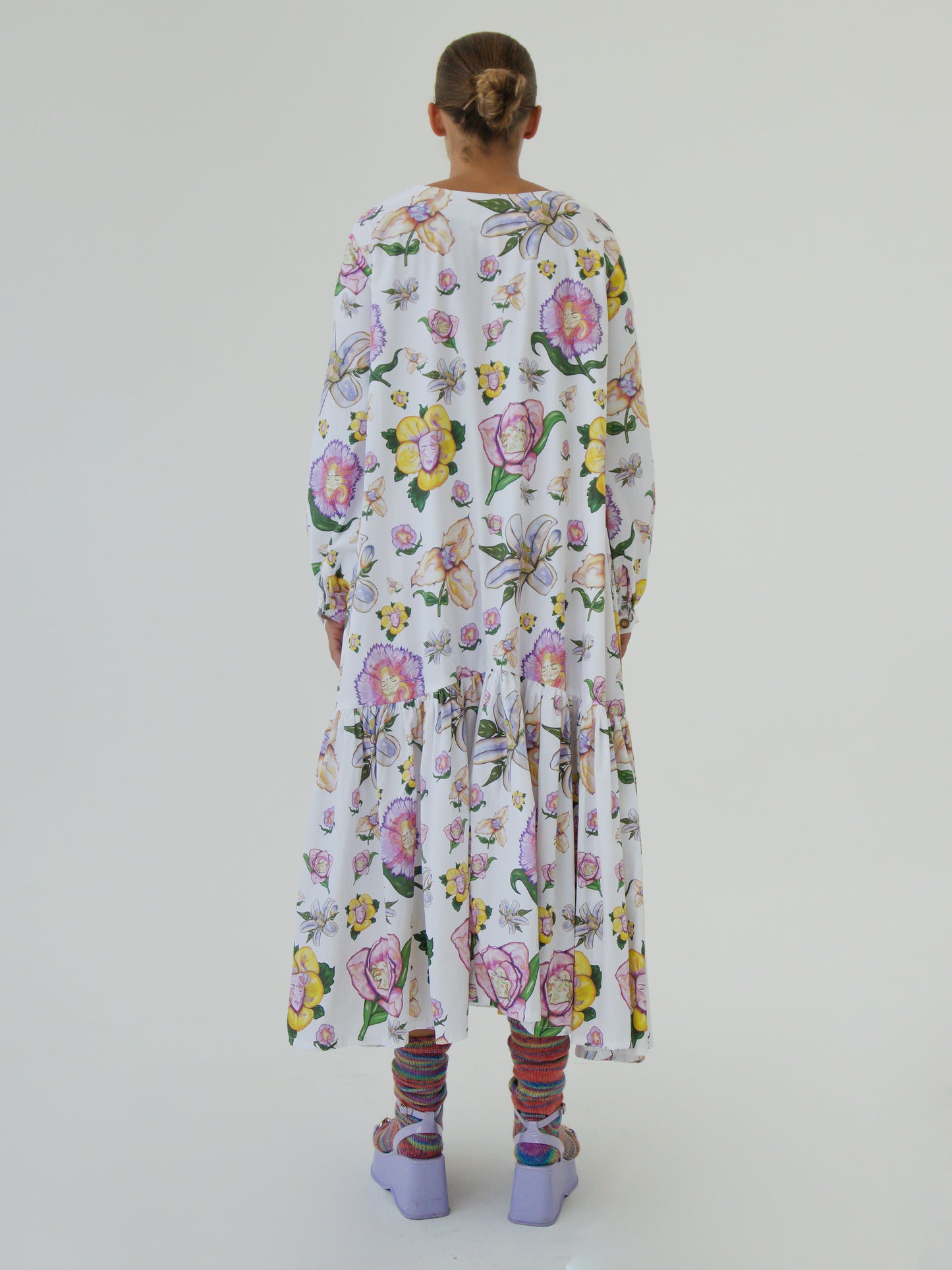 Tent Dress - Garden of Faces