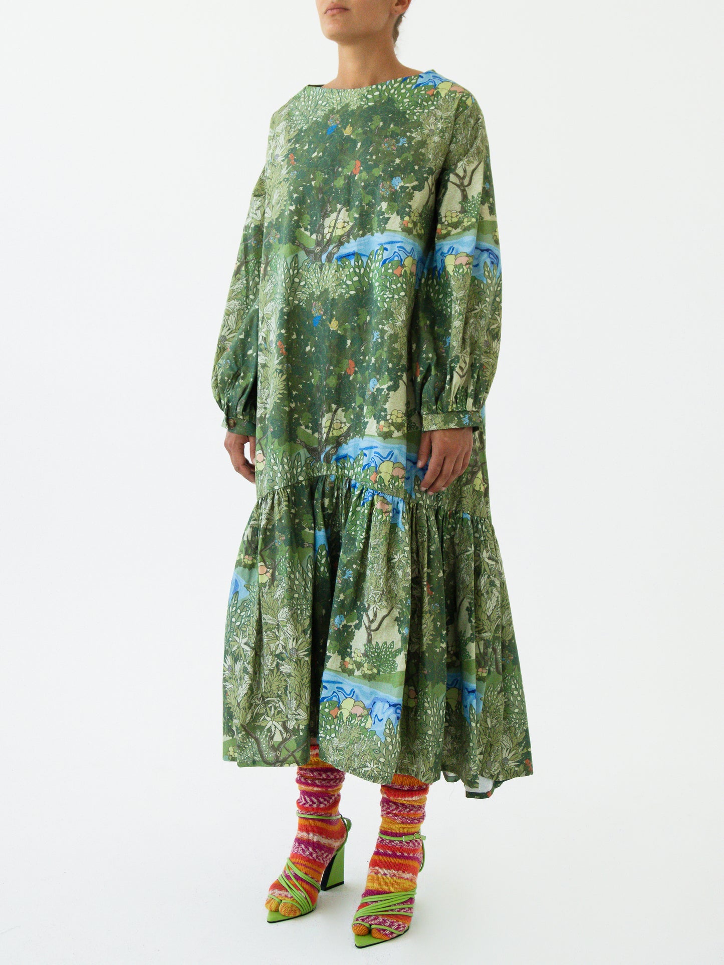 Tent Dress - Forest Scene
