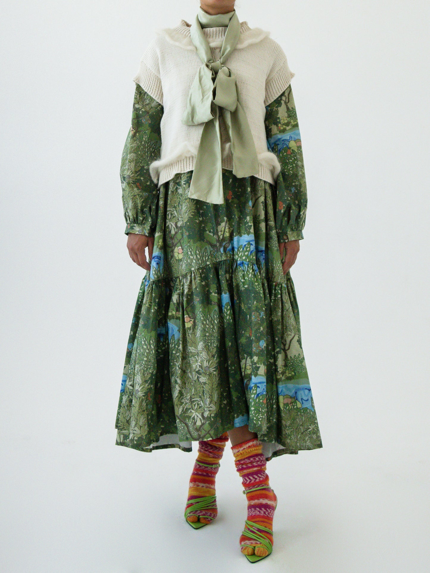 Tent Dress - Forest Scene