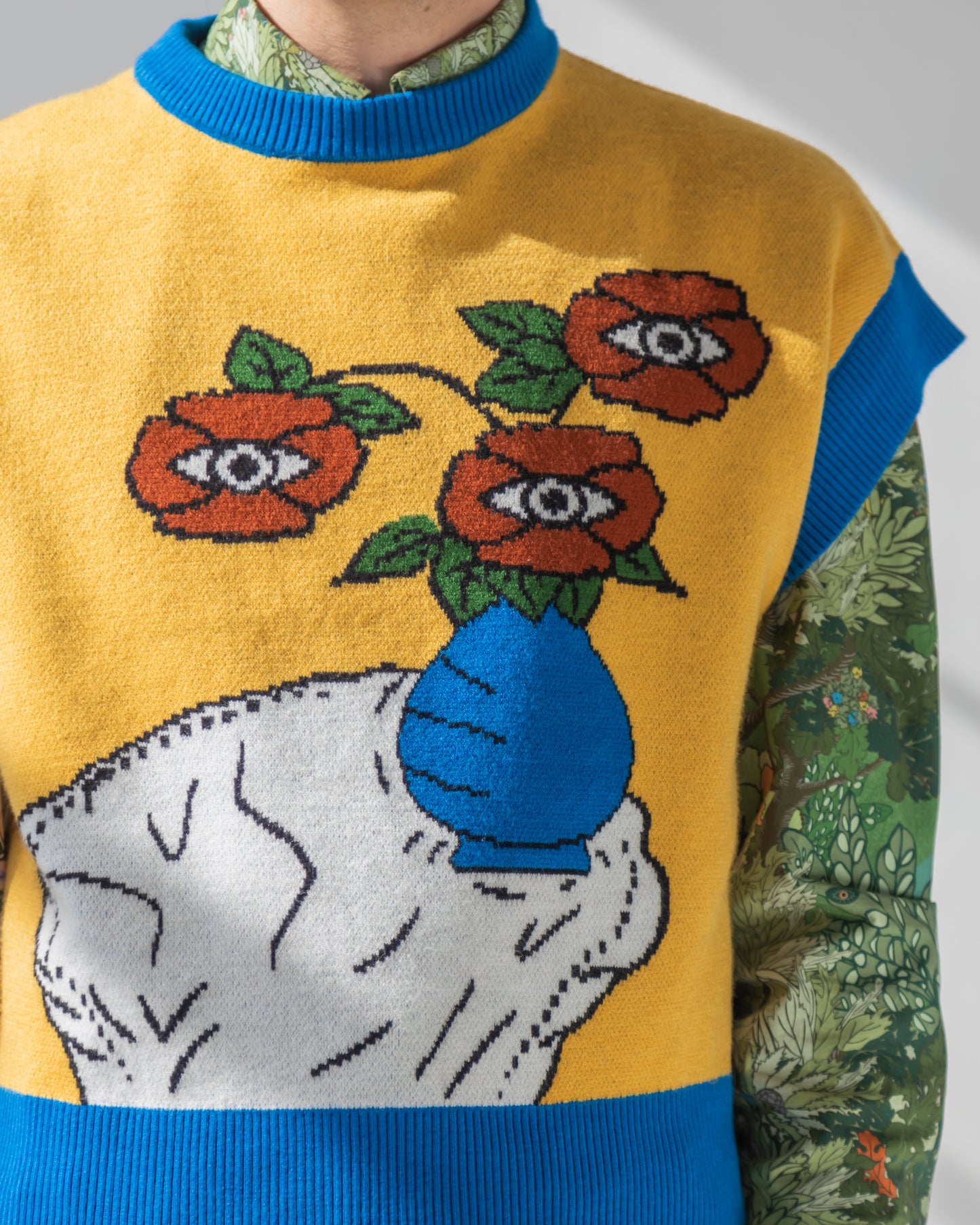 'Still Life with Flowers' Vest