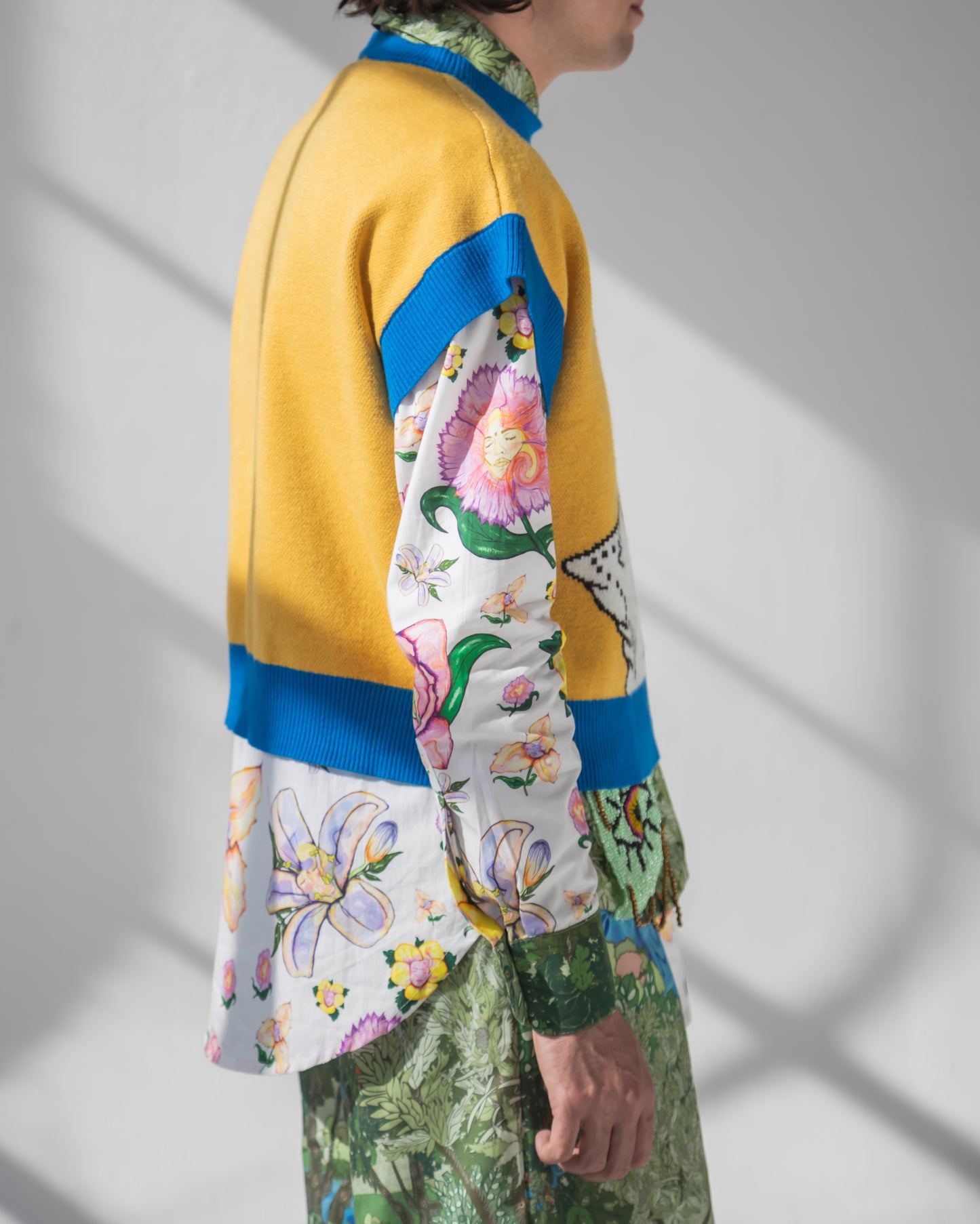 'Still Life with Flowers' Vest
