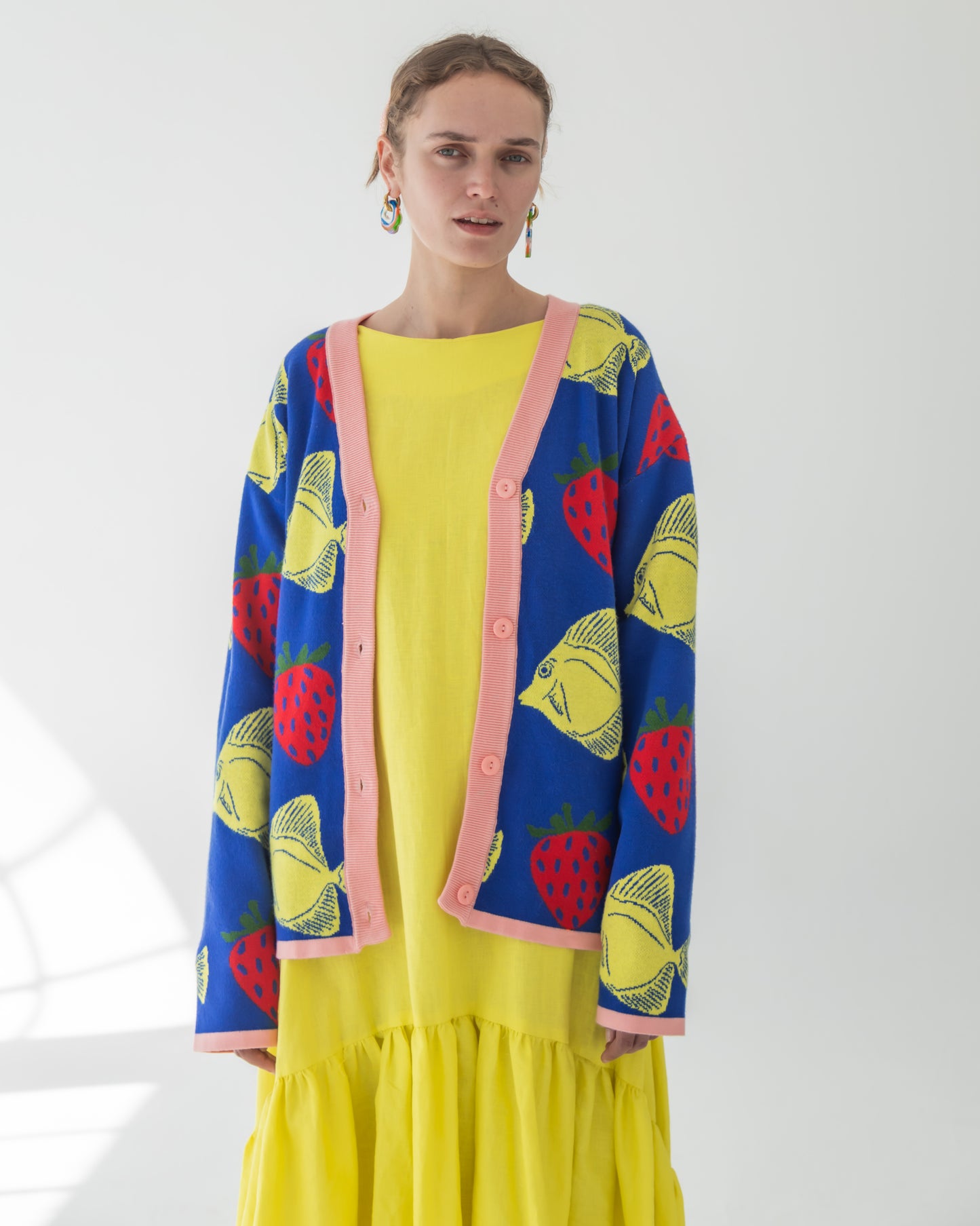 'Fish and Fruit' Cardigan