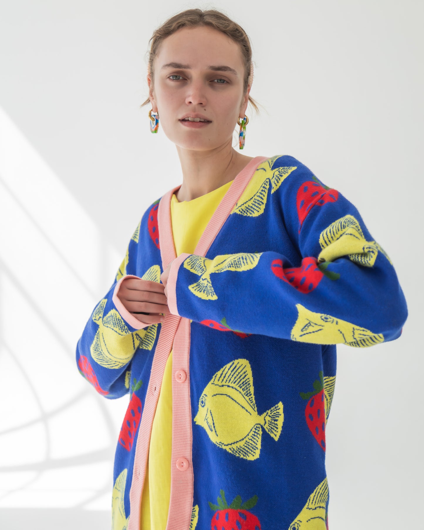 'Fish and Fruit' Cardigan