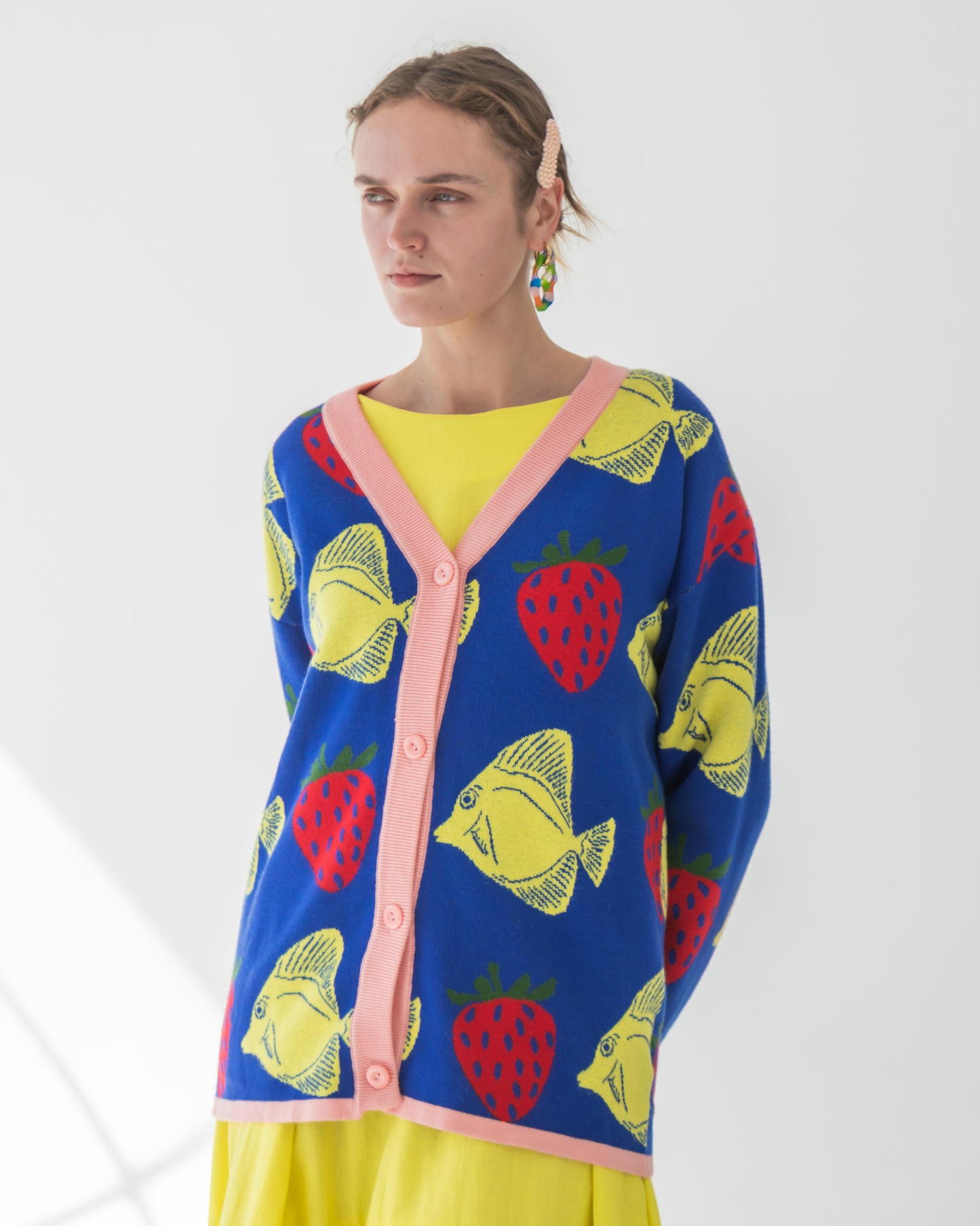 'Fish and Fruit' Cardigan