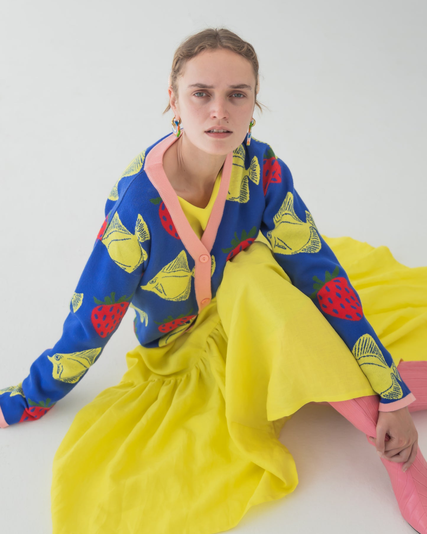 'Fish and Fruit' Cardigan