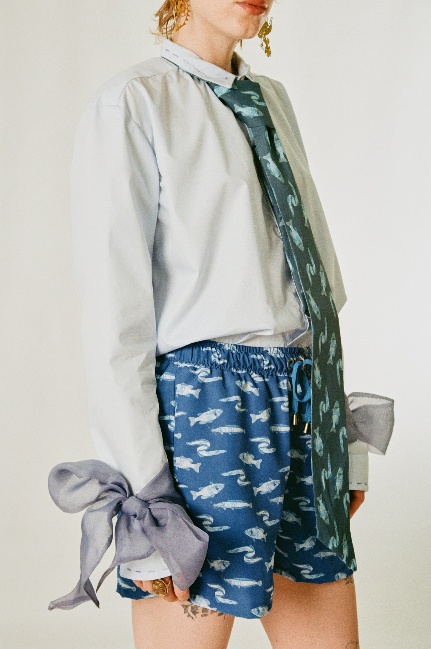 Fish Swimming Shorts - Made to Order