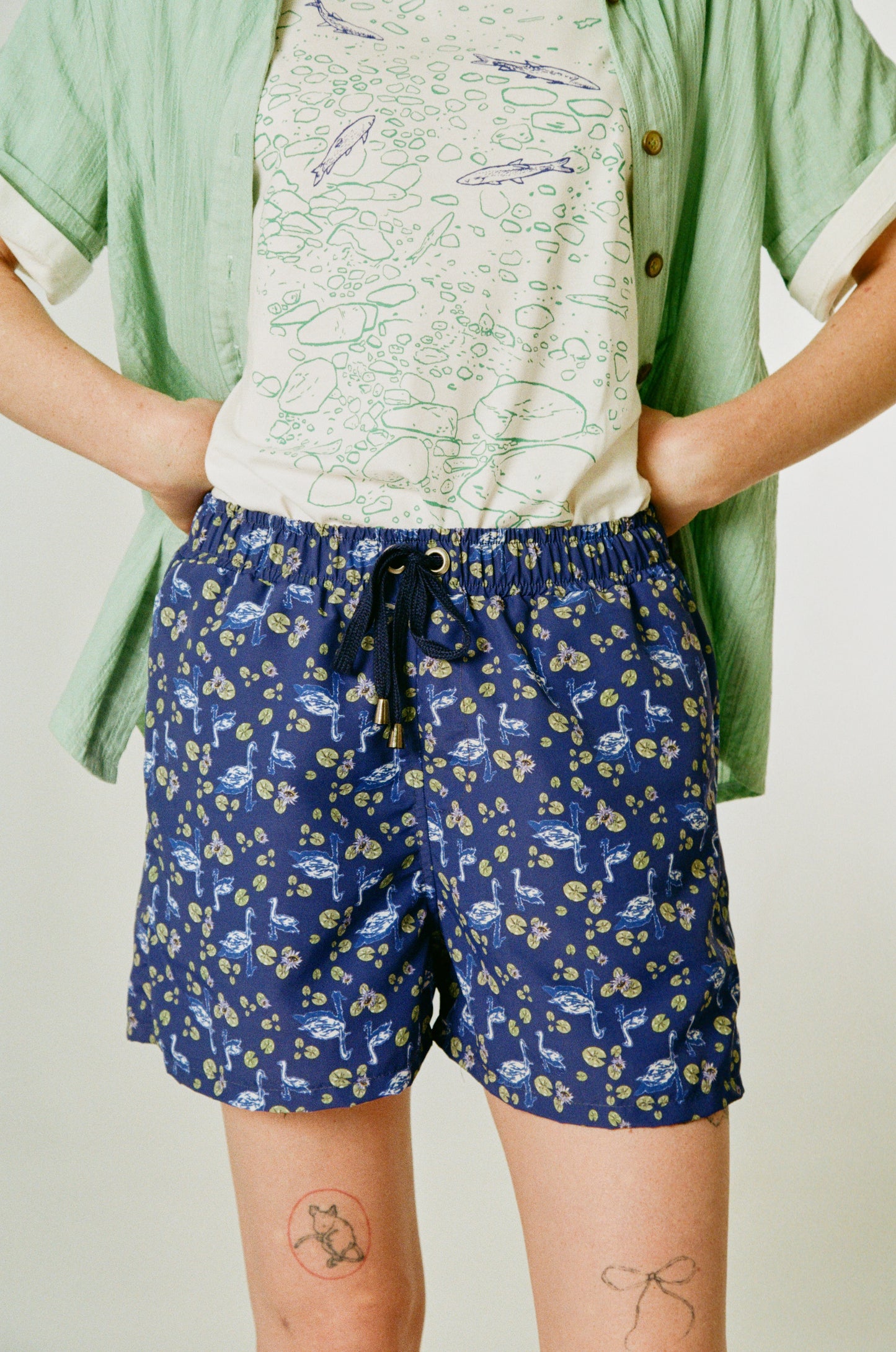 Pond Swimming Shorts - Made to Order