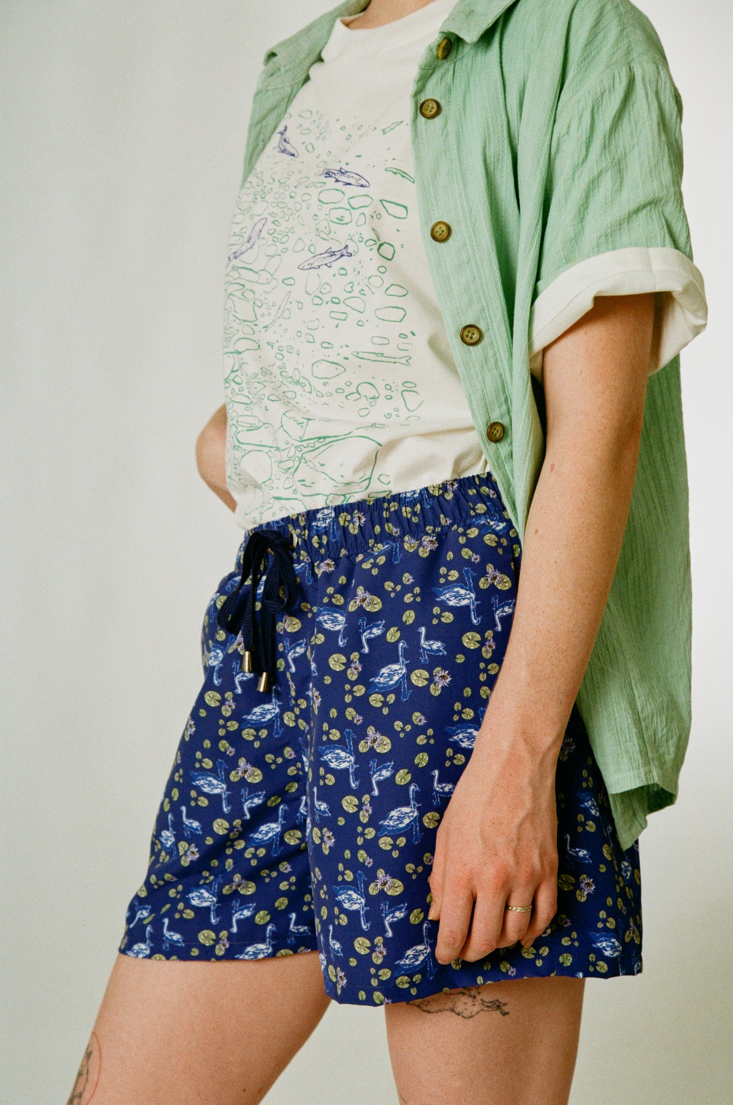 Pond Swimming Shorts - Made to Order