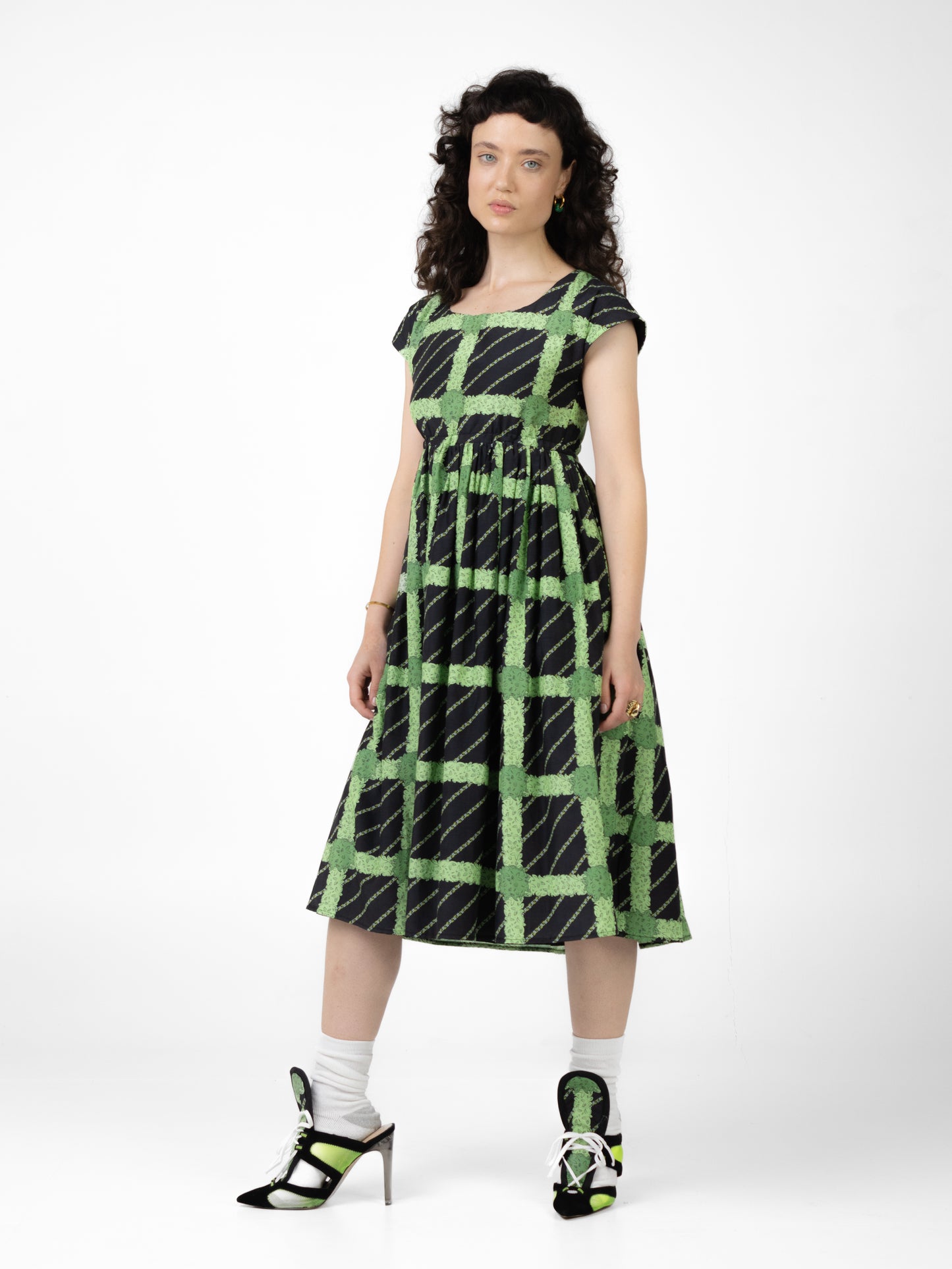 Topiary Tartan dress