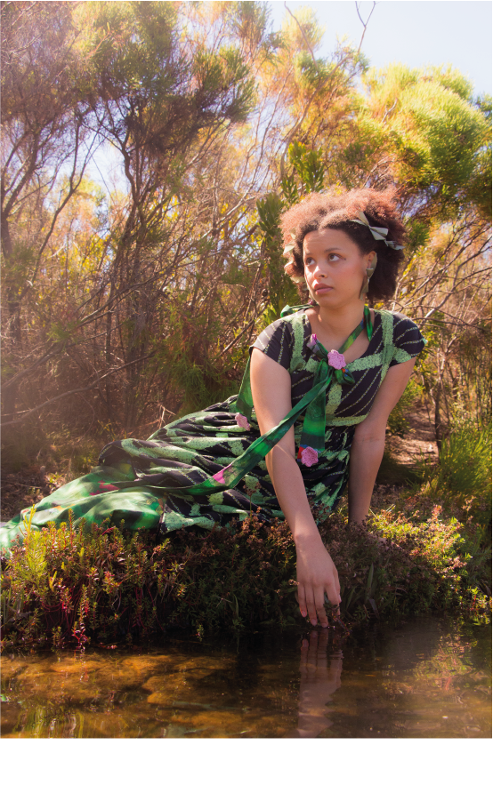 Topiary Tartan dress